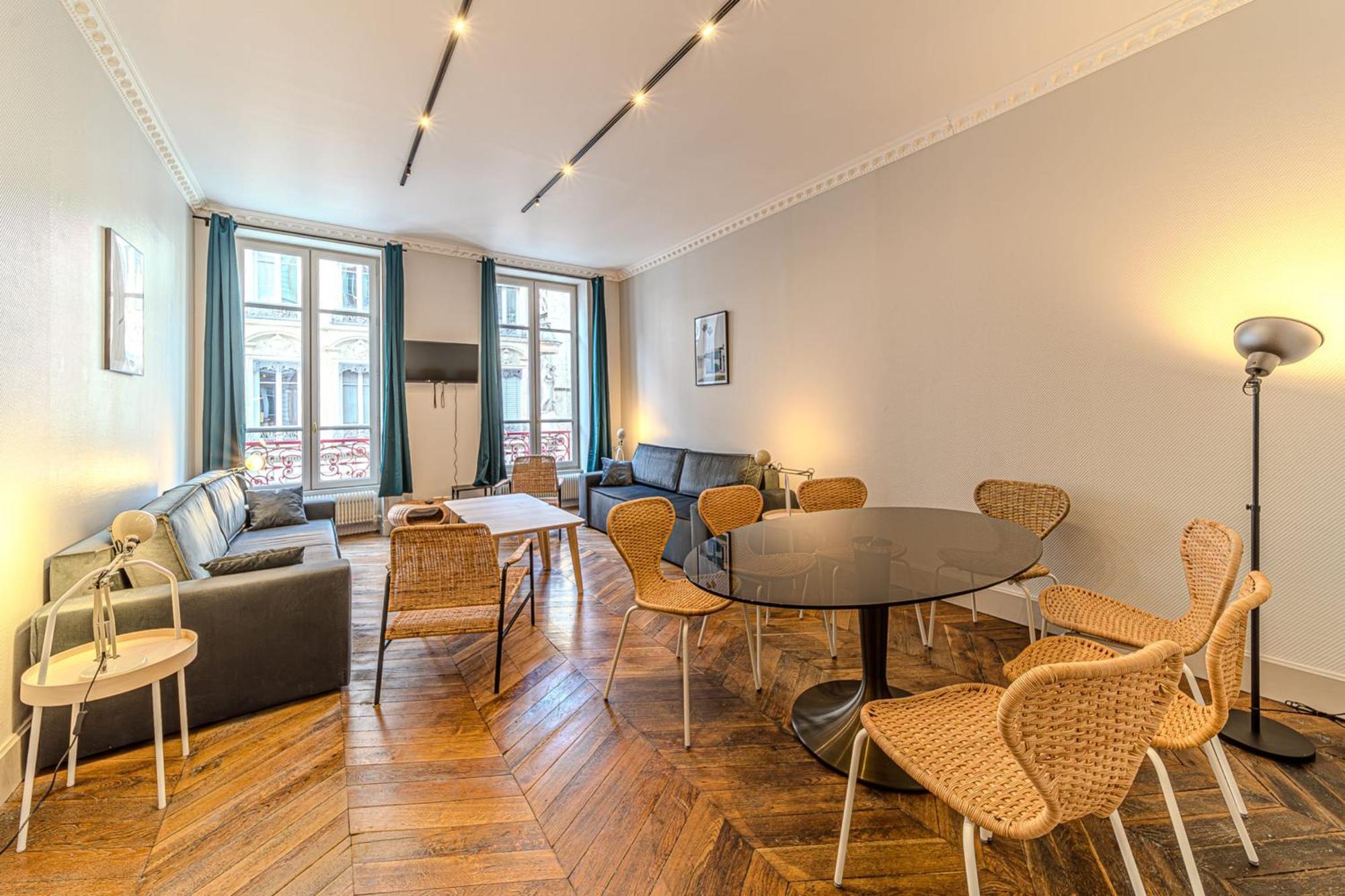 ליון The Grenette Spacious Renovated Apartment 8 People Cordeliers מראה חיצוני תמונה