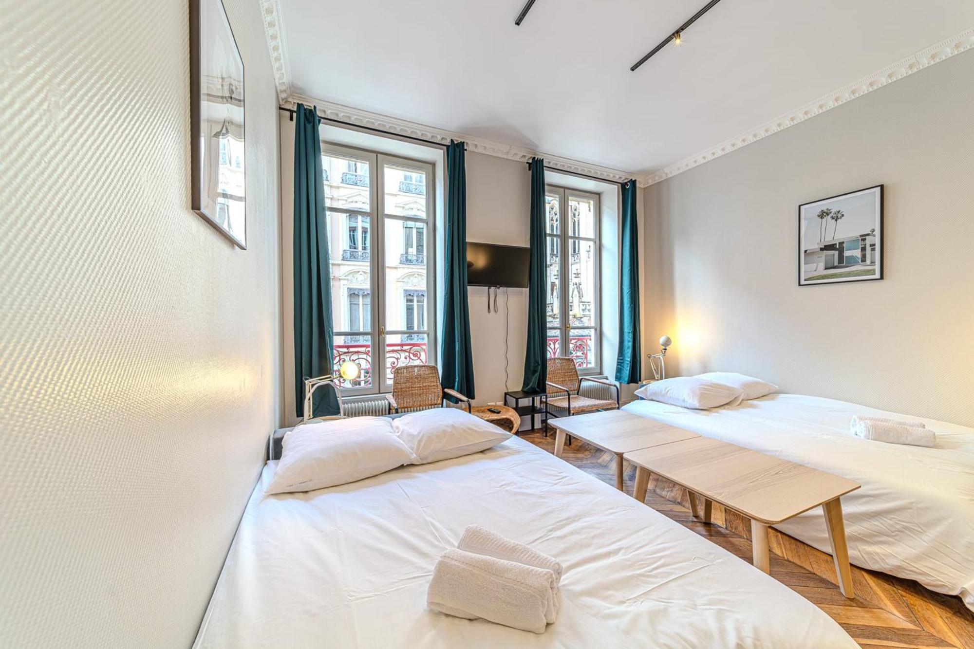 ליון The Grenette Spacious Renovated Apartment 8 People Cordeliers מראה חיצוני תמונה